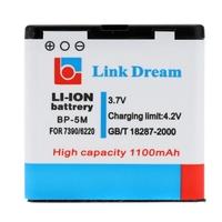 Link Dream 3.7V 1100mAh Rechargeable Li-ion Battery High Capacity Replacement for Nokia 6220/7390/8600