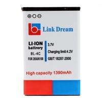 Link Dream 3.7V 1390mAh Rechargeable Li-ion Battery High Capacity Replacement for Nokia 2650/5100/6100/6101/6103/6125/6131
