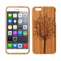 Lightweight Bamboo Fashion Environmental Pattern Protective Case Back Cover for iPhone 6 Plus