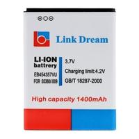Link Dream 3.7V 1400mAh Rechargeable Li-ion Battery High Capacity Replacement for Samsung S5360 i509