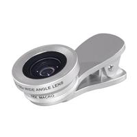 LIEQI LQ-034 2 in 1 Clip-on Optical Glass Lens HD 0.4X-0.6X Wide-angle Lens 15X Macro-lens for iPhone 7 7 Plus 6 Plus 6S Plus iPad mini Air Samsung No