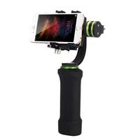 LiLpartner 3 Axis Handheld Gimbal Tilt Pan Roll Brushless Stabilizer With Clip Holder for iPhone 6S 6S Plus Smartphone iPhone