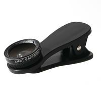 LIEQI LQ-028 3 in 1 Optical Glass Lens Fish Eye 0.65X Wide-angle Lens 10X Macro-lens for iPhone 6 6S 6 Plus 6S Plus iPad mini Air Samsung S6 S7 S7 edg