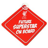 liverpool fc official future superstar football crest baby on board ca ...