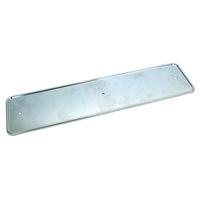 Licence plate holder \'INOX\' Stainless Steel