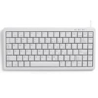 Light Grey (white) Compact Keyboard Usb & Ps2 Combo Lasered Keycaps