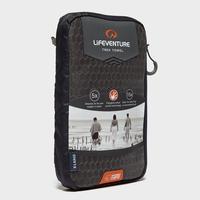 lifeventure hydro fibre ultralite travel towel xl black