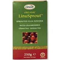 Linusprout Organic Flax Powder Cranberry 250g