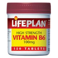 Lifeplan Vitamin B6 100mg 150 tablet