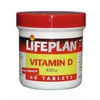 Lifeplan Vitamin D 400 Iu 60 tablet