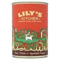 lilys kitchen dog beef veg dinner 400g