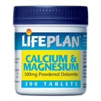 Lifeplan Calcium & Magnesium 500mg 300 tablet