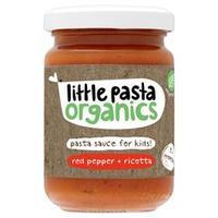 little pasta organics red pepper ricotta sauce 130g