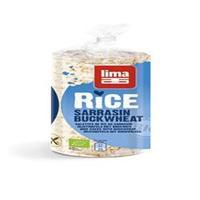 Lima Rice Cakes with Buckwheat 100g