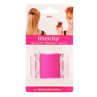 LinziClip Hot Pink Pearlised Midi