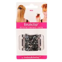 LinziClip Black and Grey Swirl Midi