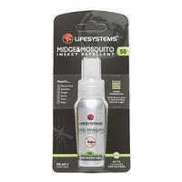 Lifesystems Midge & Mosquito Spray 50ml, Assorted