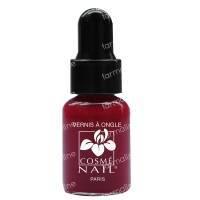 lisandra cosmnail nail polish 45 rouge groseille 5 ml