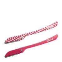 Lilibeth of New York Brow Shaper - Pink Chevron/Pink Solid (Set of 2)