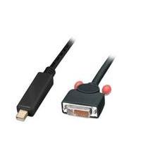 lindy 1m mini displayport to dvi d cable black