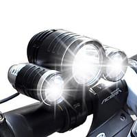 Lights Bike Lights LED Lumens 4 Mode Cree XM-L T6 / Cree R2 18650 Waterproof / RechargeableCamping/Hiking/Caving / Everyday Use /