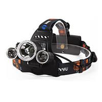 Lights Headlamps Headlamp Straps LED 6000 Lumens 4 Mode Cree XM-L T6 18650 Waterproof Rechargeable Night VisionCamping/Hiking/Caving