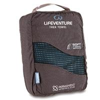 lifeventure softfibre trek towel x large blue