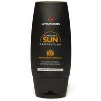 lifesystems mountain 25 sun cream assorted