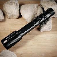 Lights LED Flashlights/Torch LED 4000 Lumens 5 Mode Cree XM-L2 T6 18650Adjustable Focus / Waterproof / Rechargeable / Impact Resistant /