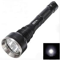 Lights LED Flashlights/Torch / Handheld Flashlights/Torch LED 4000 Lumens 5 Mode Cree XM-L U2 18650Waterproof / Impact Resistant /