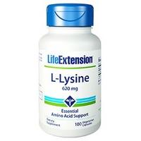 life extension l lysine 100vcaps