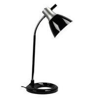 lifemax high vision led desk reading light black 8w bulb