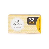 lil lets non applicator tampons regular 32 pack