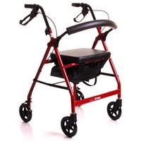 lightweight aluminium 4 wheeled rollator