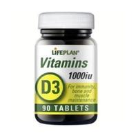 Lifeplan Vitamin D 90 Tablet (1 x 90 tablet)