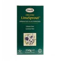linusprout organic flax powder 250g 1 x 250g