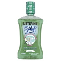 listerine smart rinse for kids 6 mild mint 500ml