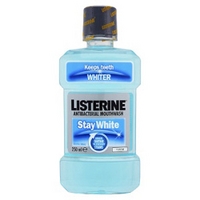 Listerine Antibacterial Mouthwash Stay White Arctic Mint 250ml