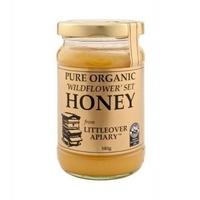 Littleover Organic Set Wildflower Honey 340g (1 x 340g)