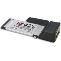 Lindy ExpressCard 2x eSATA II Card (51545)