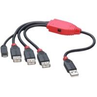 Lindy 4 Port USB 2.0 Hub (42704)