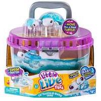 Little Live Pets Series 4 Lil Turtle Tank Snowflake