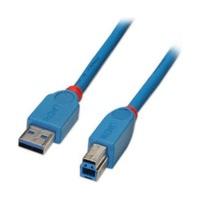 Lindy 2m USB 3.0 Cable Pro - Type A to B, Blue (31917)