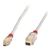 Lindy 20m Premium FireWire 800 Cable - 4 Pin Male to 9 Pin Bilingual Male (30792)