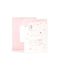 Little Miracle Baby Girl Card