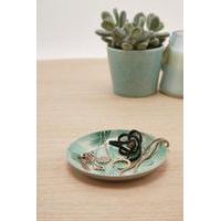 Lili Palm Green Trinket Dish, GREEN