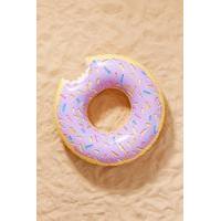 Lilac Donut Inner Tube Pool Float, PURPLE