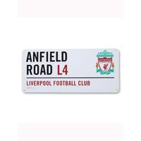 liverpool fc anfield road street sign