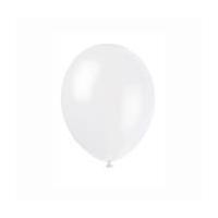 linen white latex balloons 50 pack