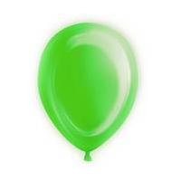 Lime Green Light Up Balloons 5 Pack